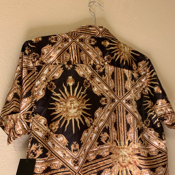 Drill Clothing Shirts Nwt Mens Baroque Gold Shirt By Drill Clothing